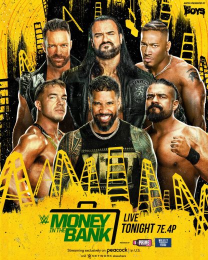 مشاهدة عرض WWE Money in the Bank 2024 مترجم